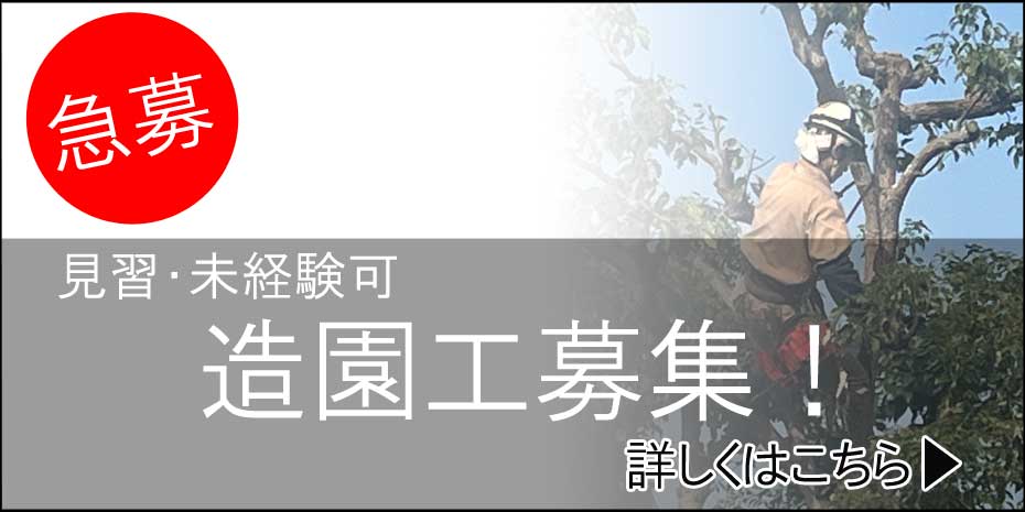 造園工募集